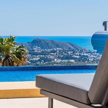 Luxury With Panoramic Views Over Moraira Villa