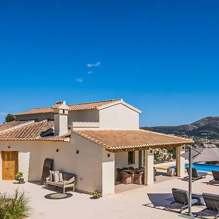 Villa Luxury With Panoramic Views Over Moraira Teulada