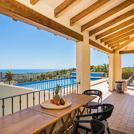 Luxury With Panoramic Views Over Moraira Willa Teulada