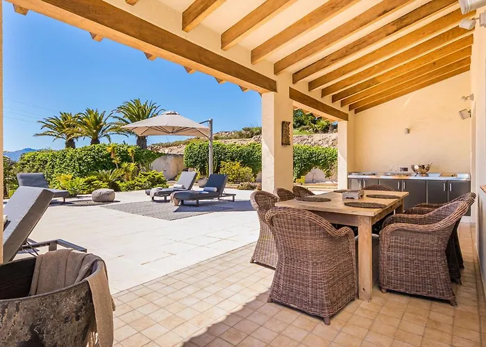 Luxury With Panoramic Views Over Moraira 빌라 *