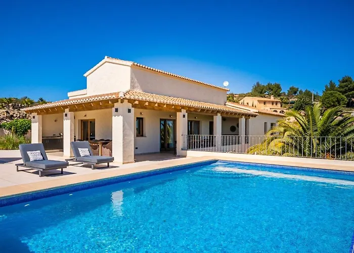 빌라 Luxury With Panoramic Views Over Moraira